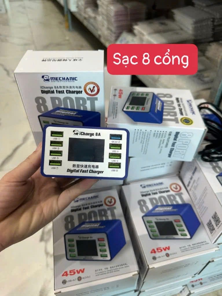 Cổng sạc Ruiqi (8 cổng)